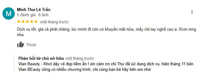 Vian Beauty phun xăm mày môi chất lượng tốt 79