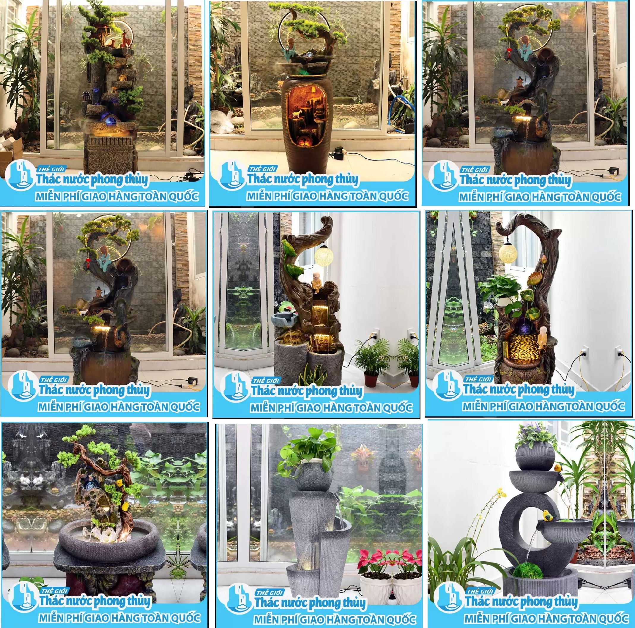 Cung cấp thác nước tiểu cảnh tại Phú Yên