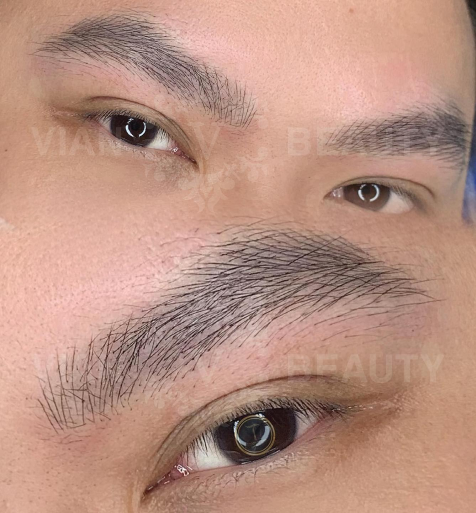 Biến hóa nhan sắc cùng điêu khắc mày môi tại Vian Beauty 4