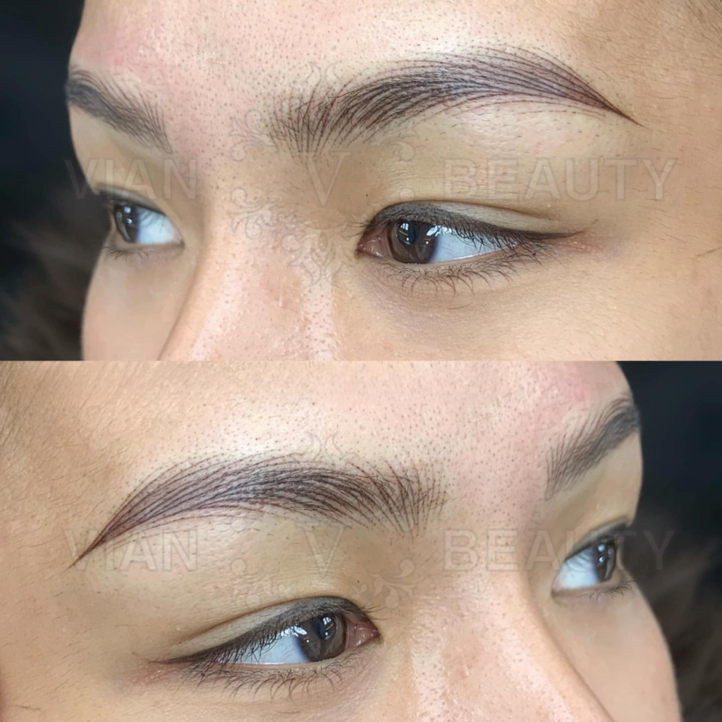 Biến hóa nhan sắc cùng điêu khắc mày môi tại Vian Beauty 5