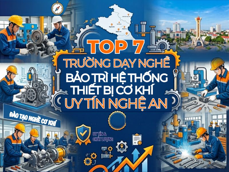 Học Nghề Bảo Trì Hệ Thống Thiết Bị Cơ Khí Ở Nghệ An: 5+ Trường Uy Tín 1